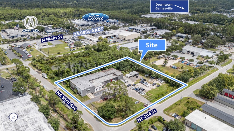 317 NE 35th Ave, Gainesville, FL for lease - Building Photo - Image 3 of 17