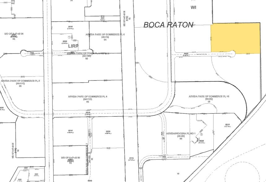645 Park of Commerce Way, Boca Raton, FL à louer - Plan cadastral - Image 2 de 4
