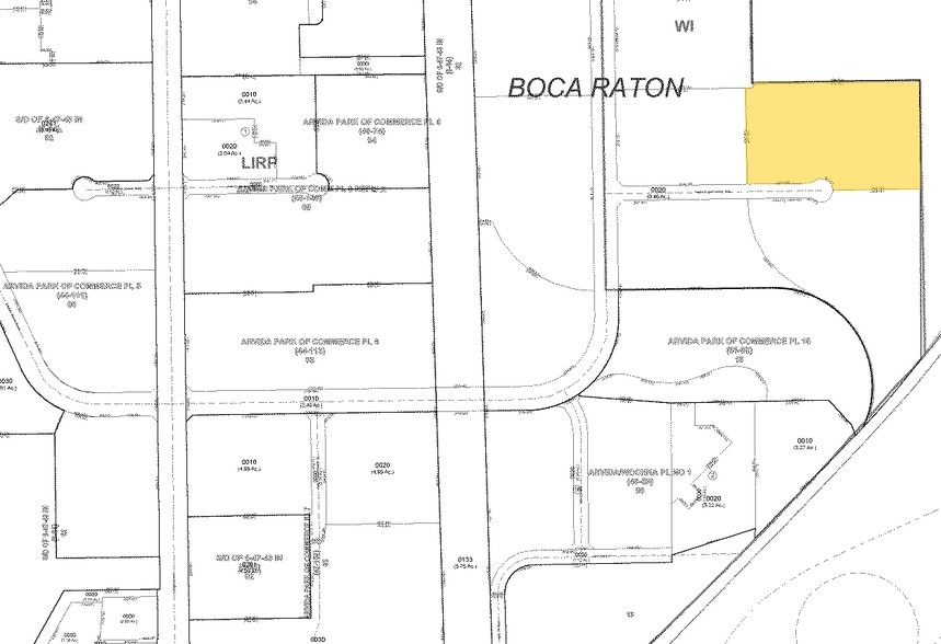 645 Park of Commerce Way, Boca Raton, FL for lease - Plat Map - Image 2 of 4