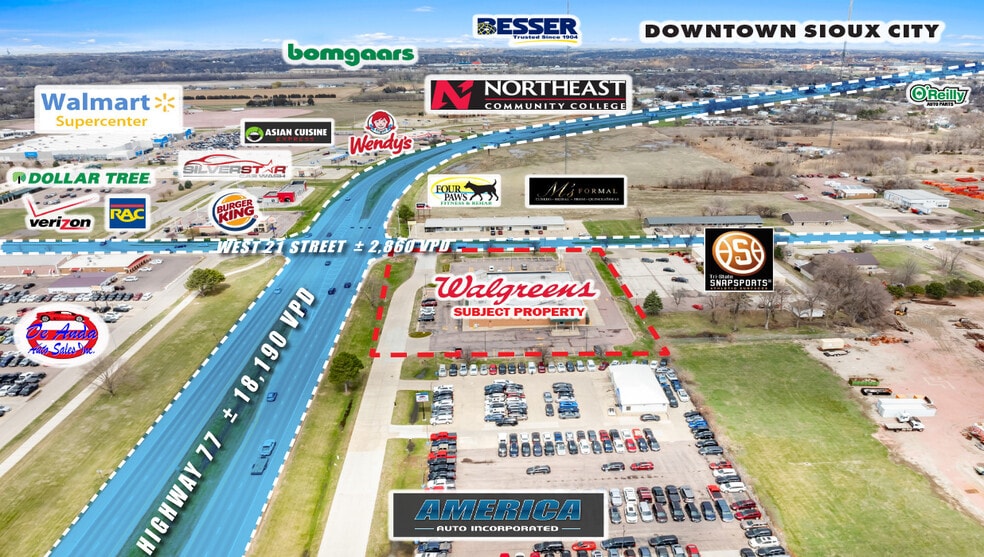 1030 W 21st St, South Sioux City, NE for sale - Building Photo - Image 2 of 2