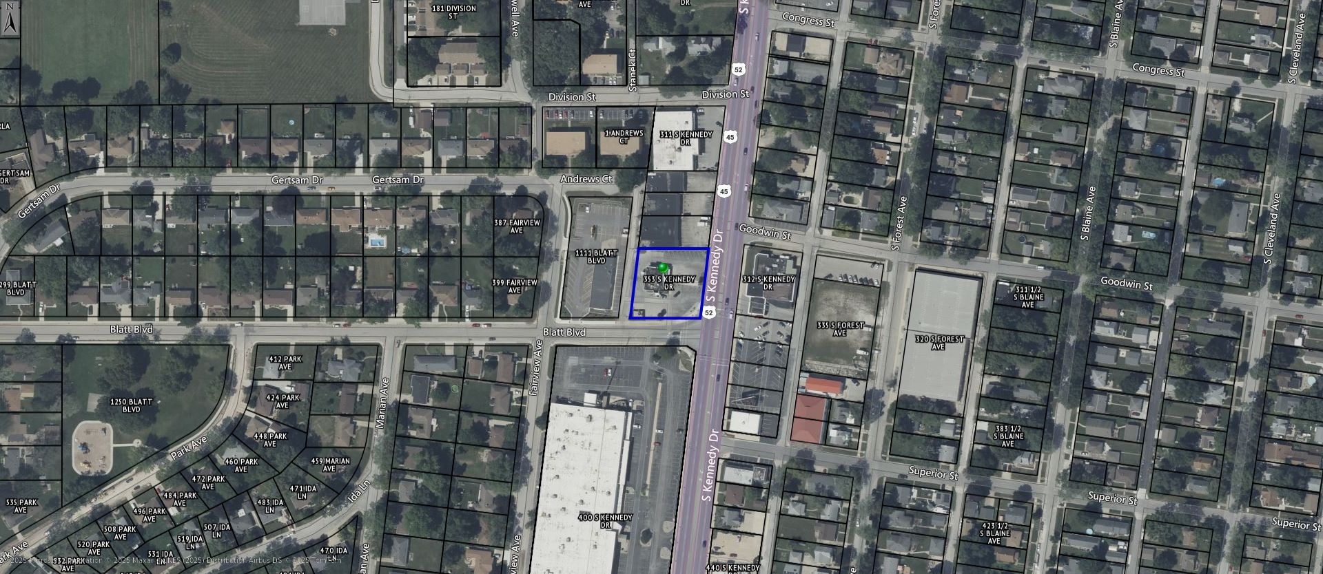 353 S Kennedy Dr, Bradley, IL à vendre Photo du bâtiment- Image 1 de 2