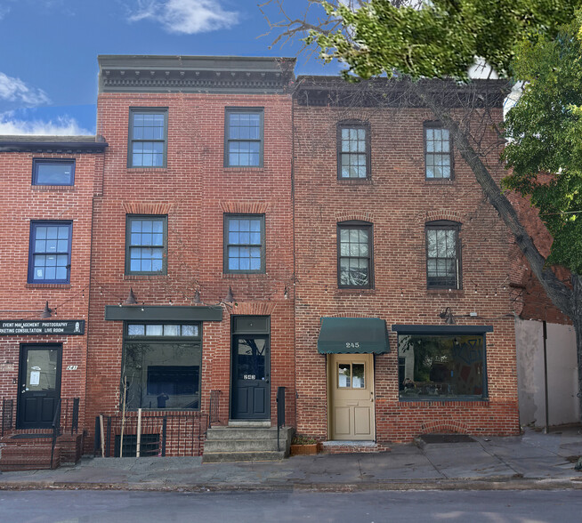 243-245 W Read St, Baltimore, MD for sale - Building Photo - Image 1 of 10