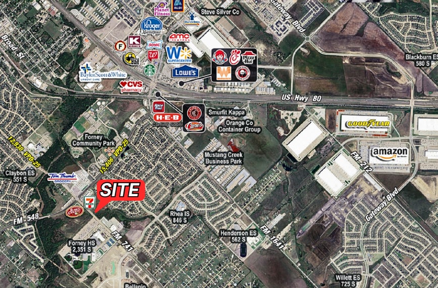 1325 FM 741, Forney, TX for lease - Neighborhood Photo - Image 2 of 2