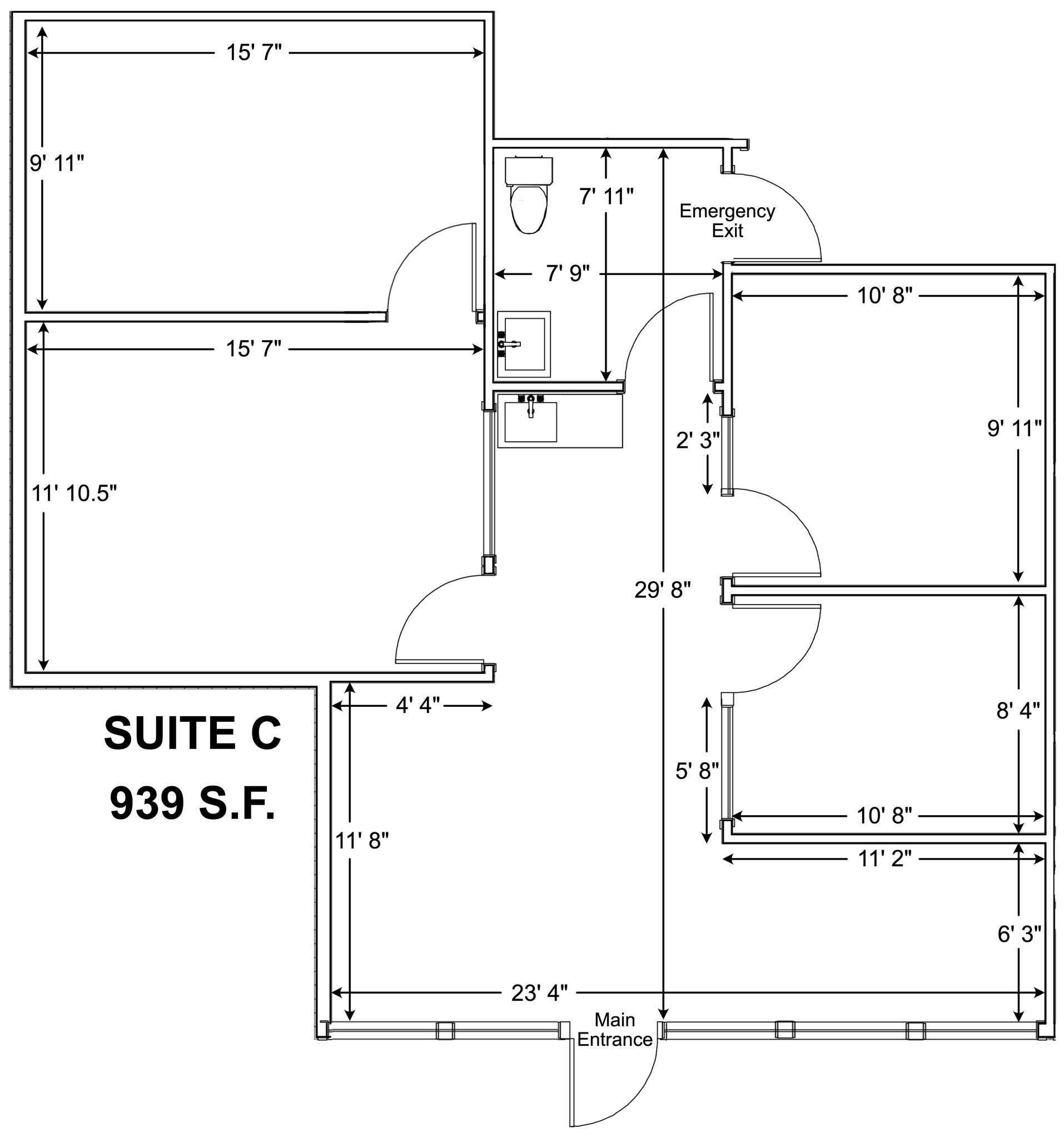 4463 Stoneridge Dr, Pleasanton, CA for lease Site Plan- Image 1 of 19