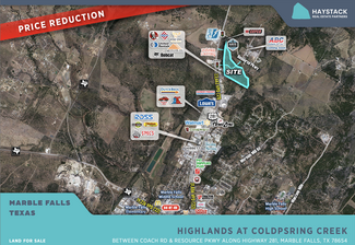 More details for Coach Rd, Marble Falls, TX - Land for Sale