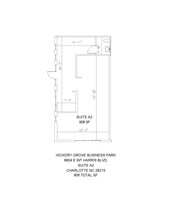 6604 E WT Harris Blvd, Charlotte, NC à louer Plan d  tage- Image 1 de 1