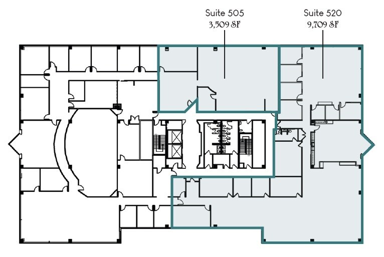 12655 Olive Blvd, Creve Coeur, MO for lease Floor Plan- Image 1 of 1