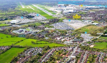Styal Rd, Manchester, GTM - AÉRIEN  Vue de la carte - Image1