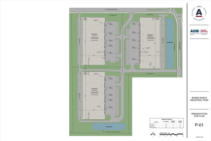 E Bonds Ranch Rd & Harmon Rd, Fort Worth, TX for lease - Site Plan - Image 2 of 4