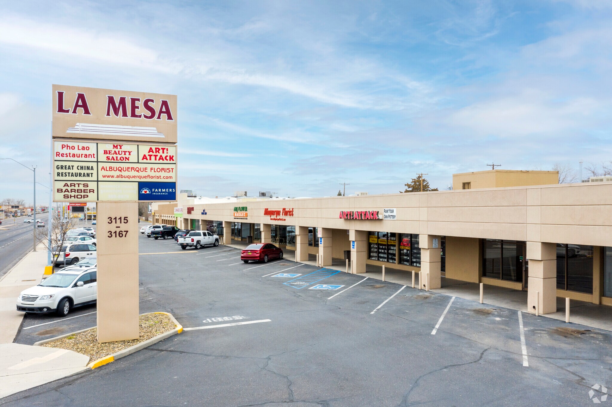 3107-3157 San Mateo, Albuquerque, NM for lease Building Photo- Image 1 of 8