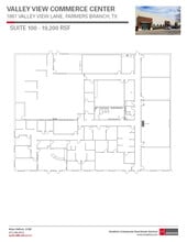 1861 Valley View Ln, Farmers Branch, TX for lease Floor Plan- Image 1 of 1