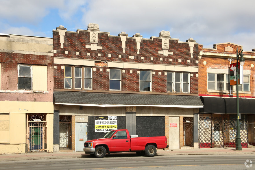 7328-7330 Michigan Ave, Detroit, MI à vendre - Photo du bâtiment - Image 1 de 1