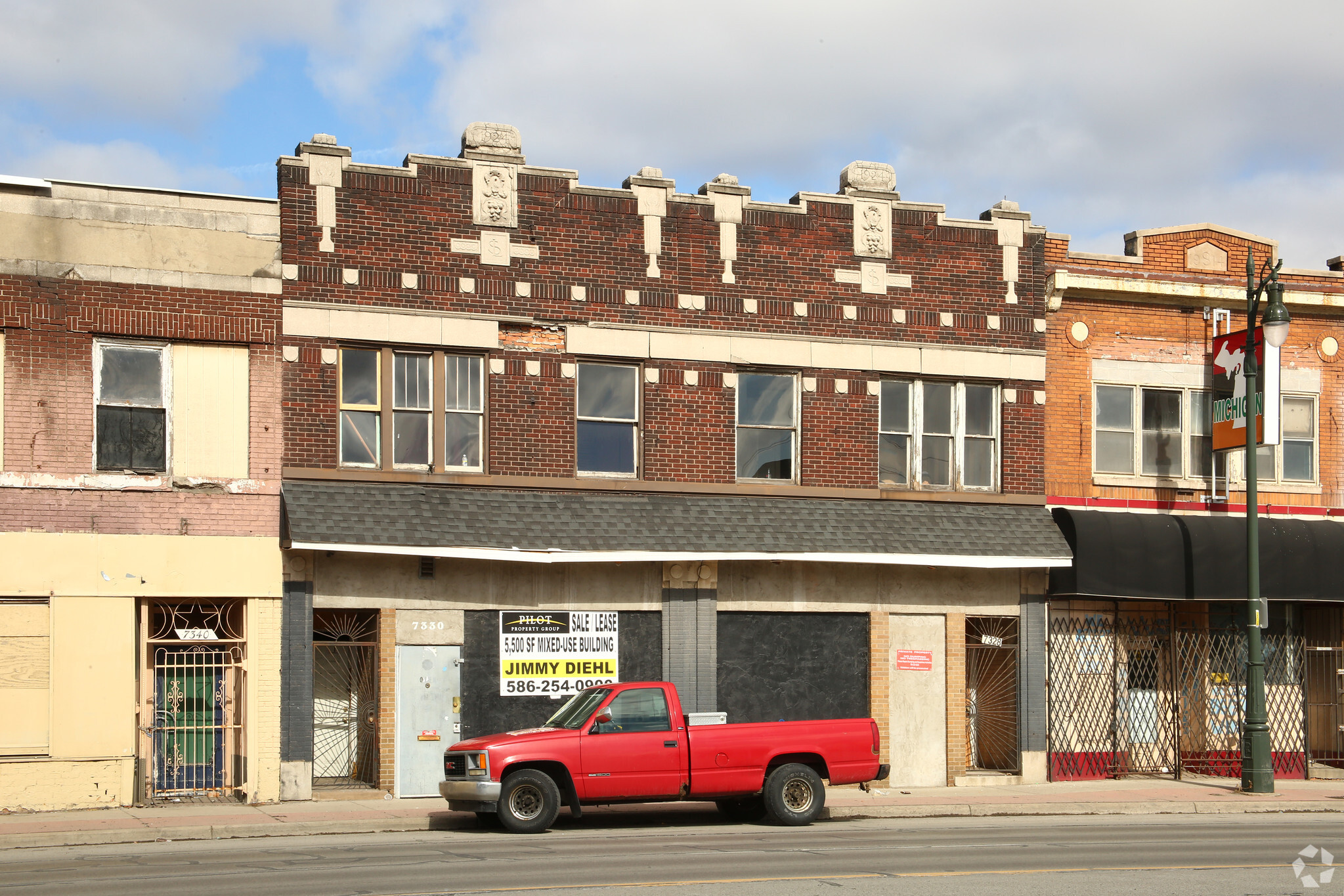 7328-7330 Michigan Ave, Detroit, MI à vendre Photo du bâtiment- Image 1 de 1