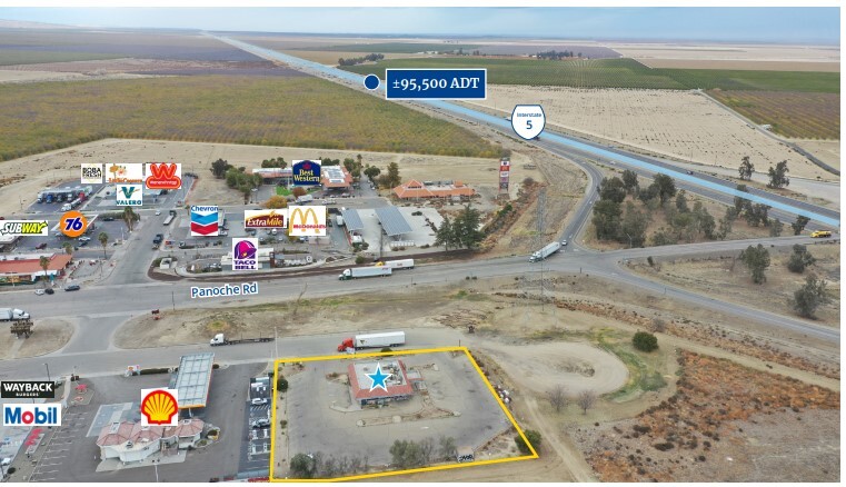 42681 West Panoche Road, Firebaugh, CA à louer - Aérien - Image 3 de 3
