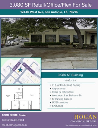 More details for 12440 West Ave, San Antonio, TX - Retail for Sale