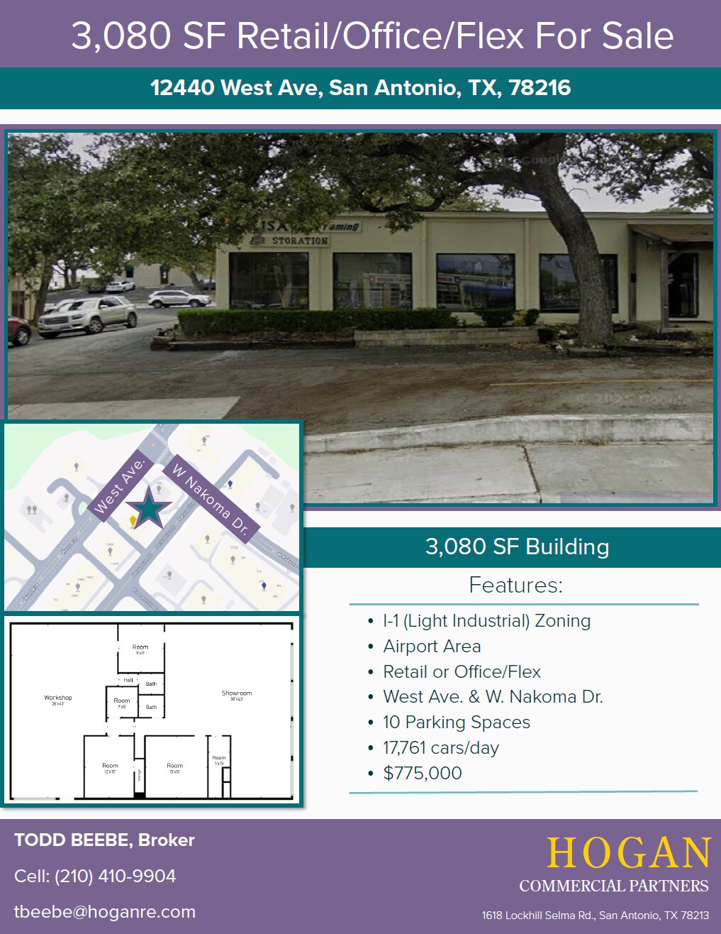 12440 West Ave, San Antonio, TX à vendre Photo du bâtiment- Image 1 de 4