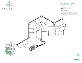 402 W broadway, San Diego, CA à louer Plan d’étage- Image 1 de 3