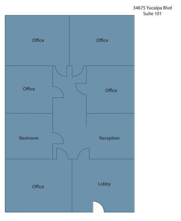 34675 Yucaipa Blvd, Yucaipa, CA for lease Floor Plan- Image 1 of 1