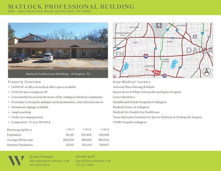 2623 Matlock Rd, Arlington, TX à louer - Photo du bâtiment - Image 2 de 6