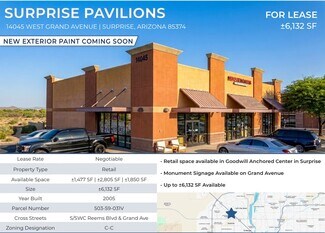 Plus de détails pour 14045 W Grand Ave, Surprise, AZ - Commerce de détail à louer