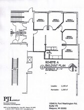 10345 N Port Washington Rd, Mequon, WI à louer Plan d’étage- Image 1 de 1