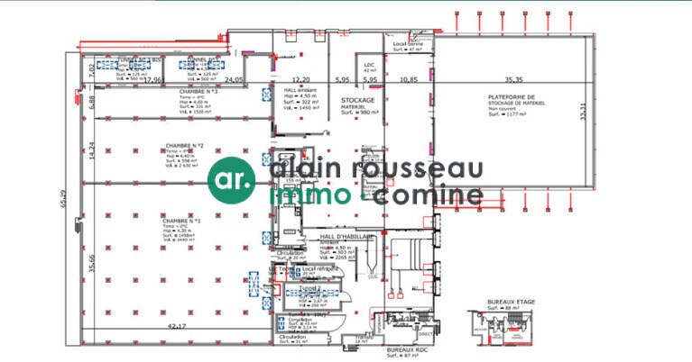 Local d'activités dans Montreuil-Bellay à vendre - Plan d’étage - Image 2 de 2
