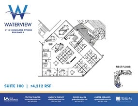 2111 E Highland Ave, Phoenix, AZ for lease Floor Plan- Image 1 of 1