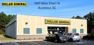 Plus de détails pour 1347 Main St N, Allendale, SC - Commerce de détail à vendre