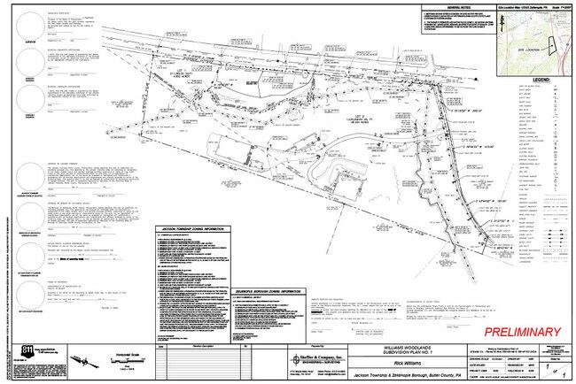 Plus de détails pour No Address Prov Route 19 North, Zelienople, PA - Terrain à vendre