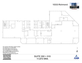 10333 Richmond Ave, Houston, TX à louer Plan d  tage- Image 2 de 2