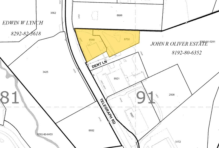 14007 Telegraph Rd, Woodbridge, VA à vendre - Plan cadastral - Image 2 de 12