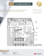 2325 E Camelback Rd, Phoenix, AZ for lease Floor Plan- Image 1 of 5