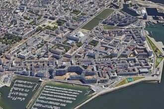 Le Havre - Aerial  map view