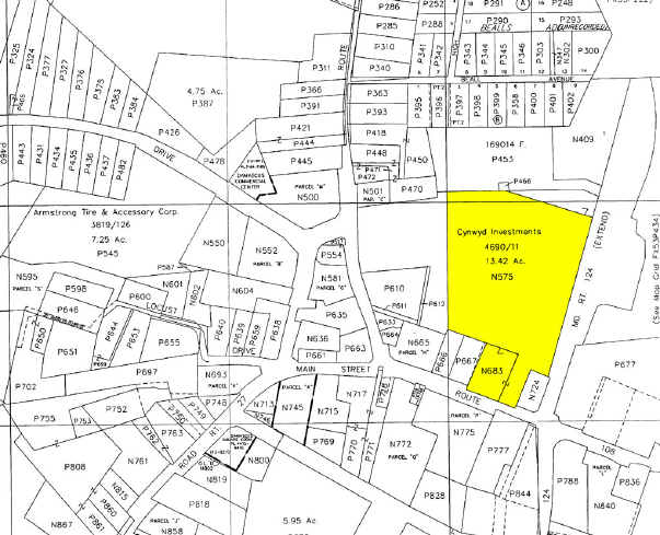 9815 Main St, Damascus, MD à louer - Plan cadastral - Image 2 de 3