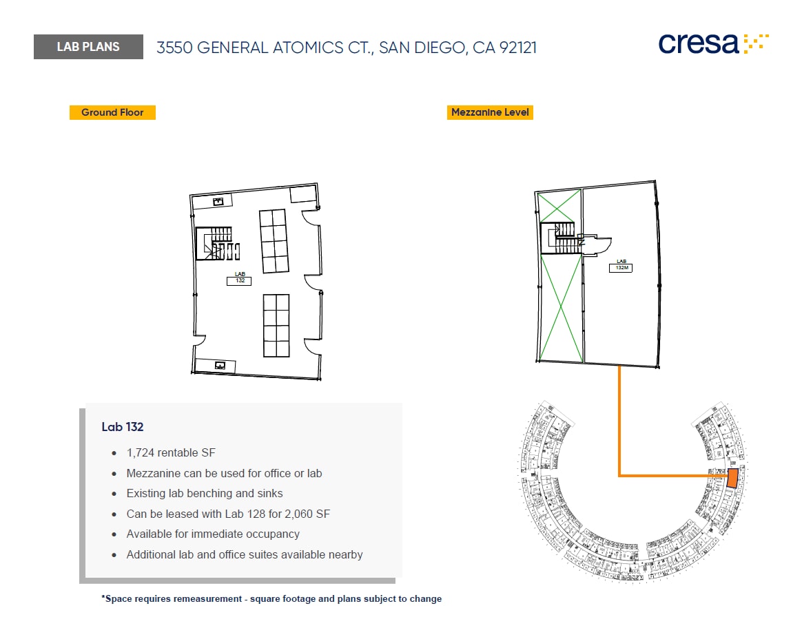 3550 General Atomics Ct, San Diego, CA for lease Floor Plan- Image 1 of 1