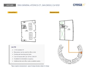 3550 General Atomics Ct, San Diego, CA for lease Floor Plan- Image 1 of 1