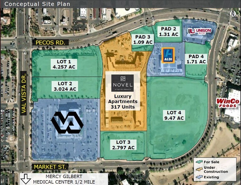 E Pecos Rd, Gilbert, AZ for sale - Building Photo - Image 2 of 4