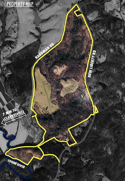 2320 Hardman Rd, Clarkesville, GA à vendre - Aérien - Image 2 de 10