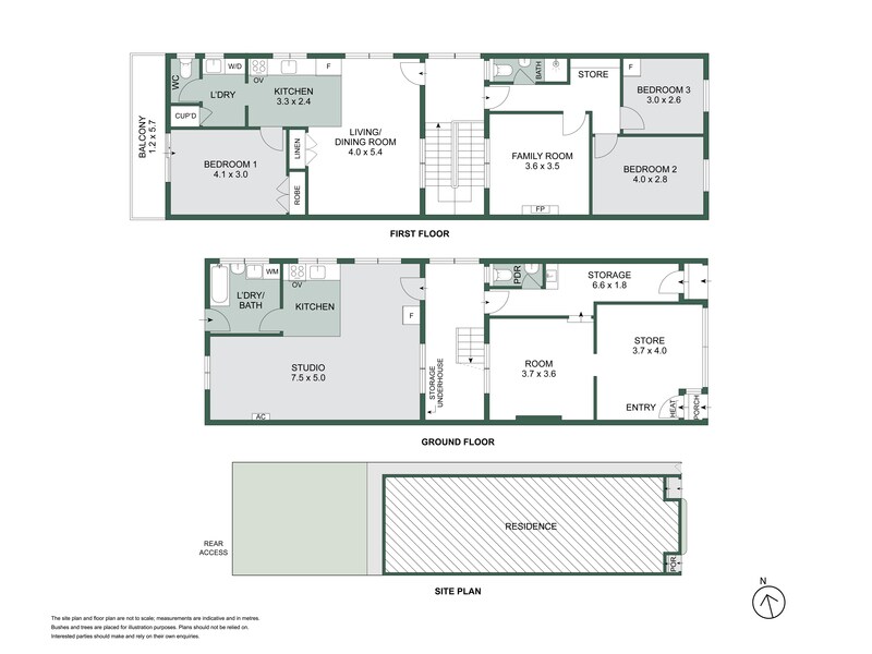479 Brunswick St, Fitzroy North à vendre Plan d’étage- Image 1 de 3