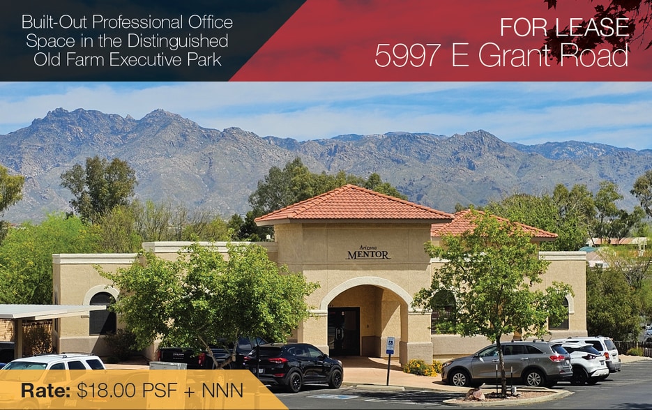 5997 E Grant Rd, Tucson, AZ for lease - Building Photo - Image 1 of 13