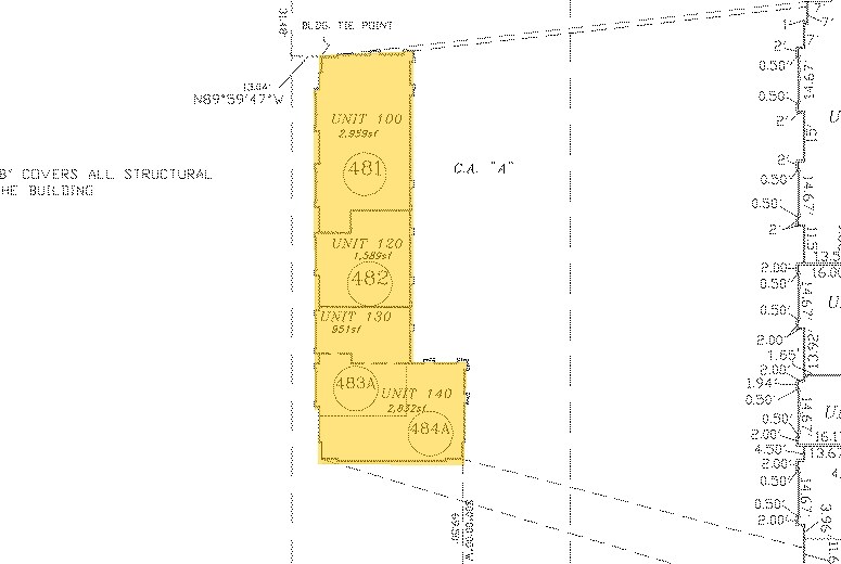 5956 E Pima St, Tucson, AZ à louer - Plan cadastral - Image 2 de 6