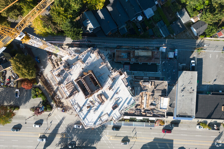 1115-1121 Kingsway, Vancouver, BC for lease - Aerial - Image 3 of 3