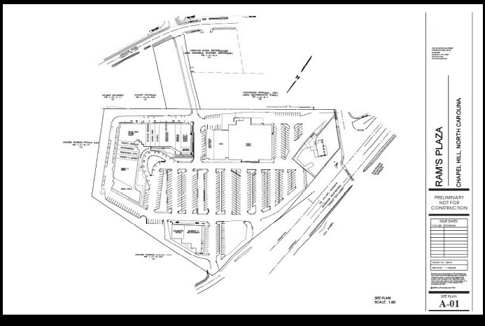 1728 Fordham Blvd, Chapel Hill, NC à louer - Photo du bâtiment - Image 3 de 7
