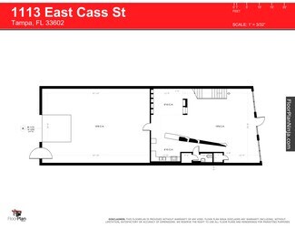 Plus de détails pour 1113 E Cass St, Tampa, FL - Local d'activités à louer