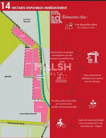 Terrain dans Roanne à vendre - Plan d’étage - Image 3 de 4