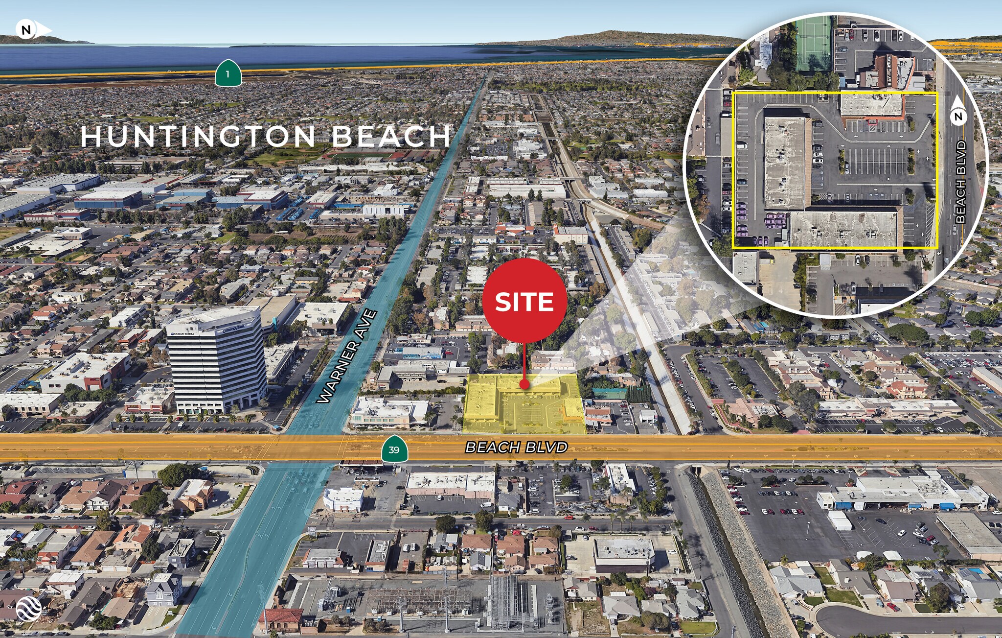 16889-16929 Beach Blvd, Huntington Beach, CA à louer Photo du bâtiment- Image 1 de 5