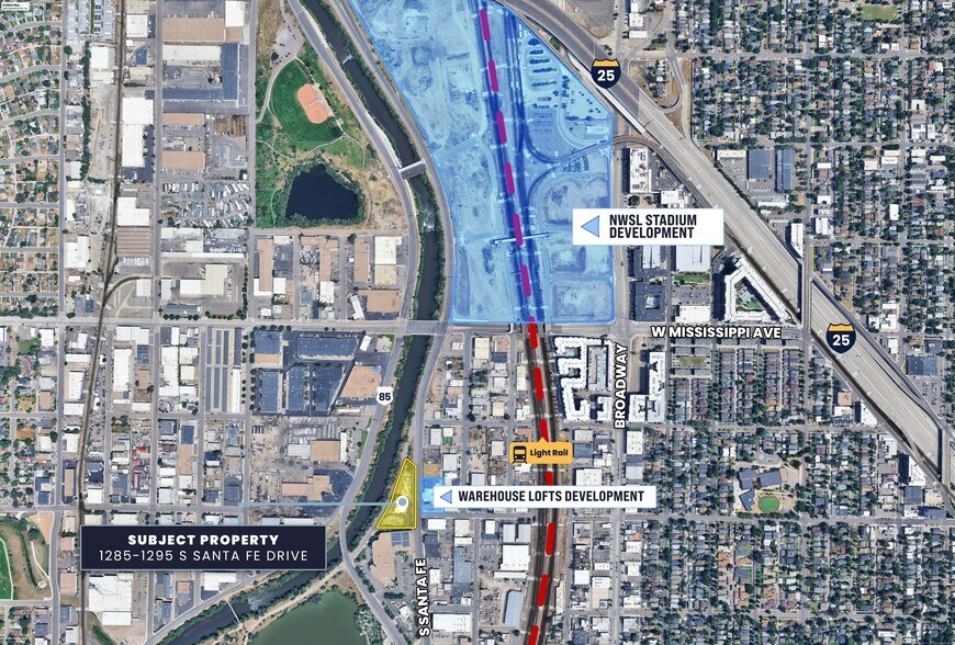 1285-1295 S Santa Fe Dr, Denver, CO à vendre - Photo du bâtiment - Image 2 de 30