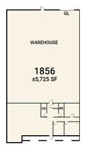 1840-1856 Carnegie Ave, Santa Ana, CA for lease Floor Plan- Image 2 of 2