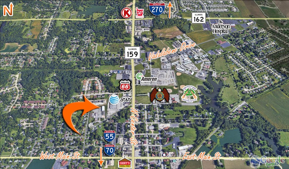 210 W Division St, Maryville, IL à louer - Photo du bâtiment - Image 2 de 10