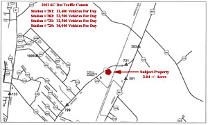 St. Matthews Road And Hwy 601, Orangeburg, SC for sale - Building Photo - Image 2 of 2